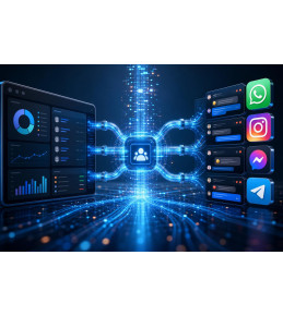 Интеграция CRM и API: AmoCRM, Bitrix24, мессенджеры, сервисы