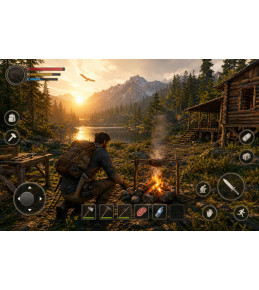 Мобильная 3D survival RPG с полным геймплеем